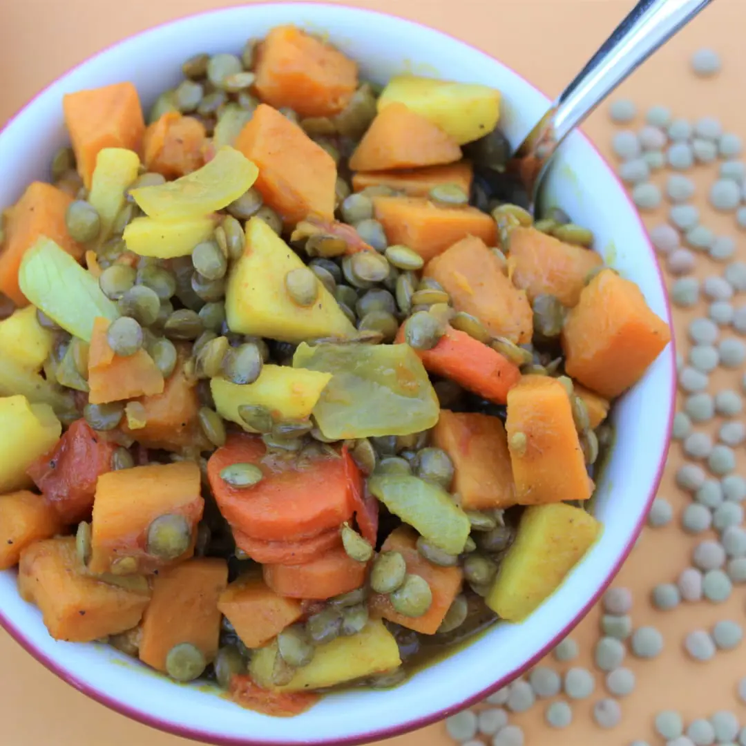 Lentil Sweet Potato Curry