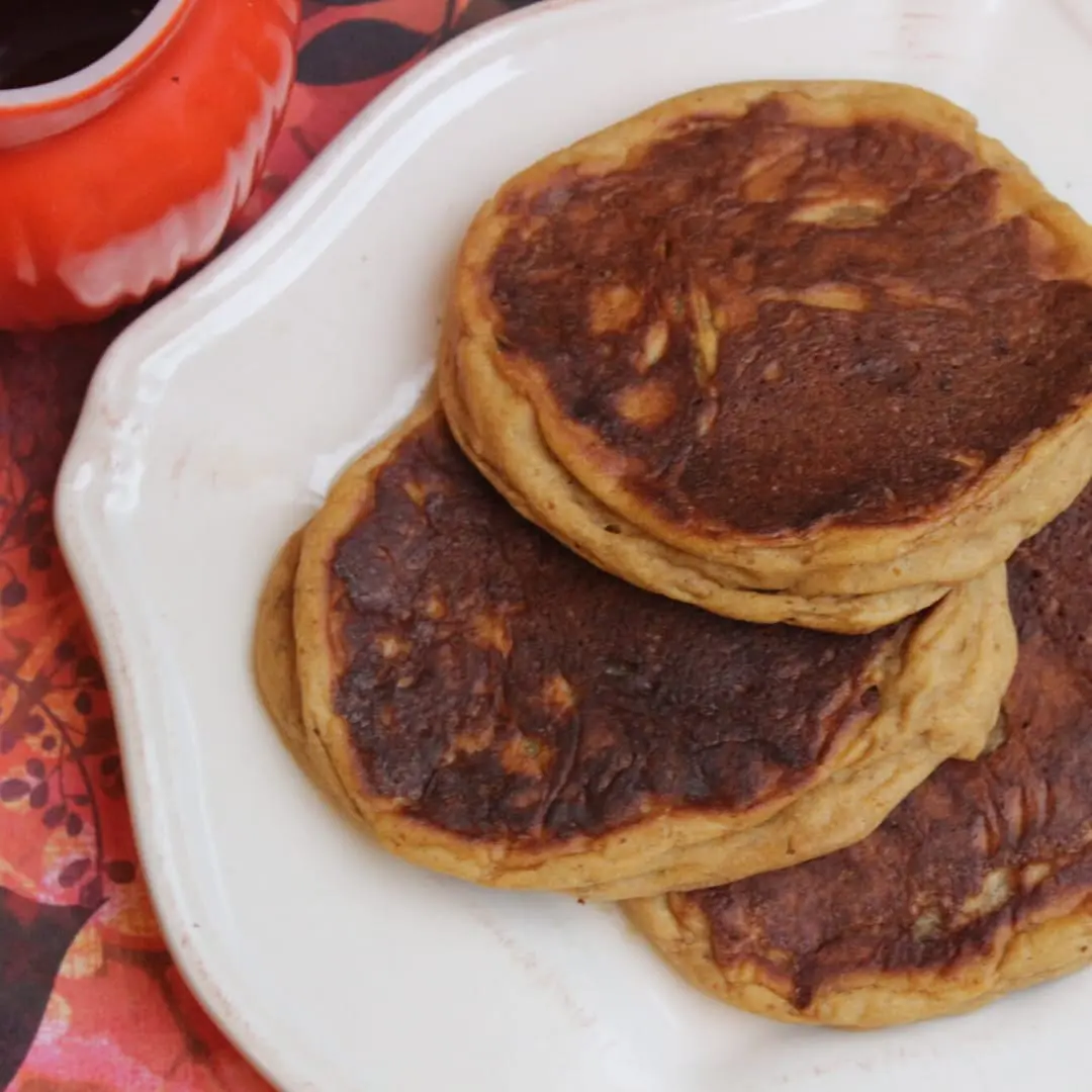 Fluffy Pumpkin Pancakes