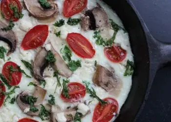 Egg White Frittata min