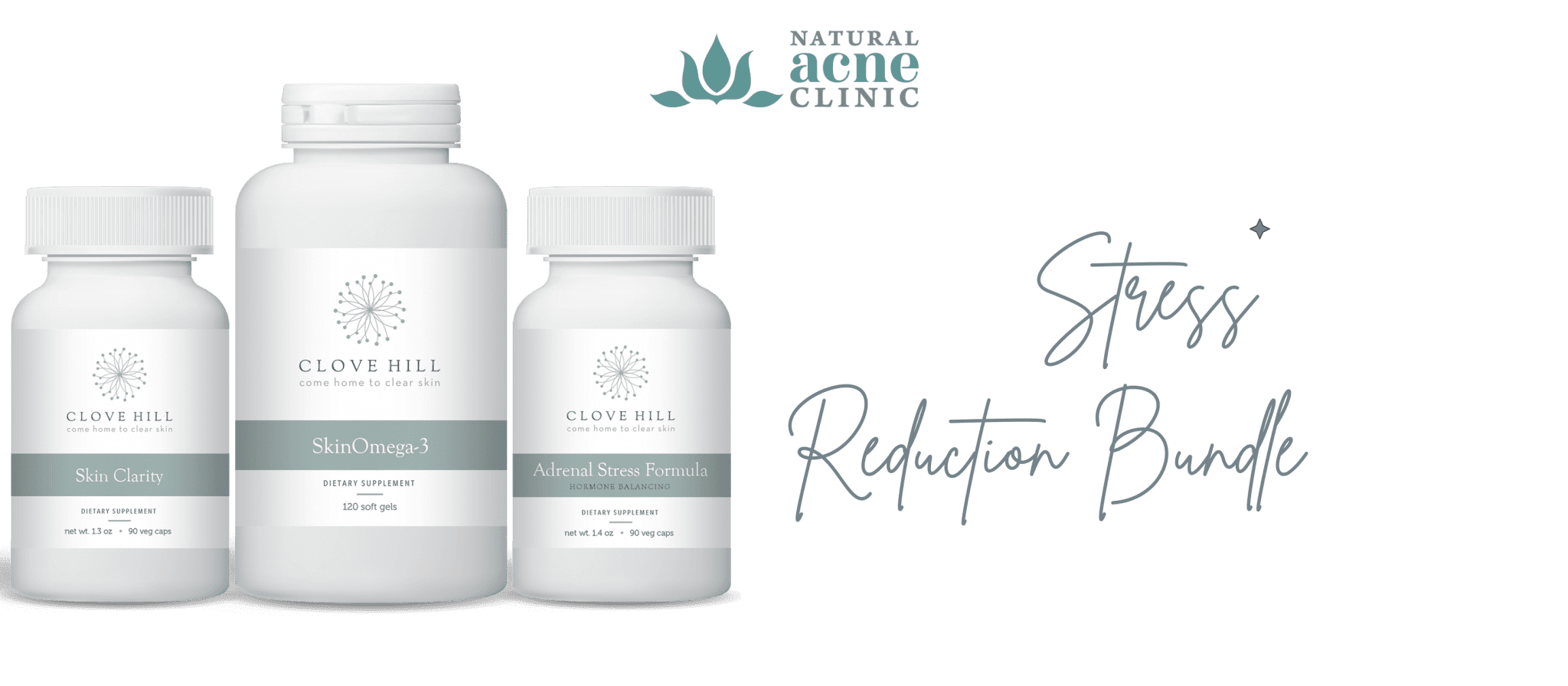 stress reduction bundle Best acne treatments, including options for sensitive skin, in bottles and tubes. (Highlight the variety of treatments and their effectiveness for sensitive skin)