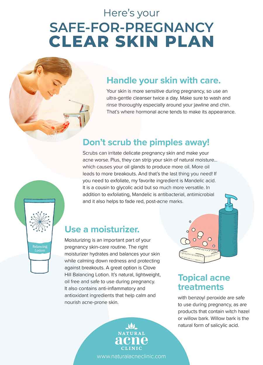Pregnancy & Acne: How To Achieve Clear Skin | Natural Acne Clinic