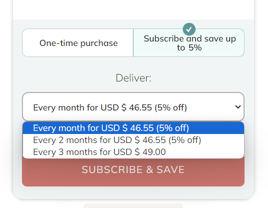 How can I add another subscription item to my account